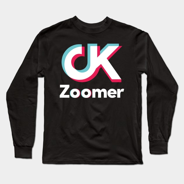 OK Zoomer Long Sleeve T-Shirt by RetroReview